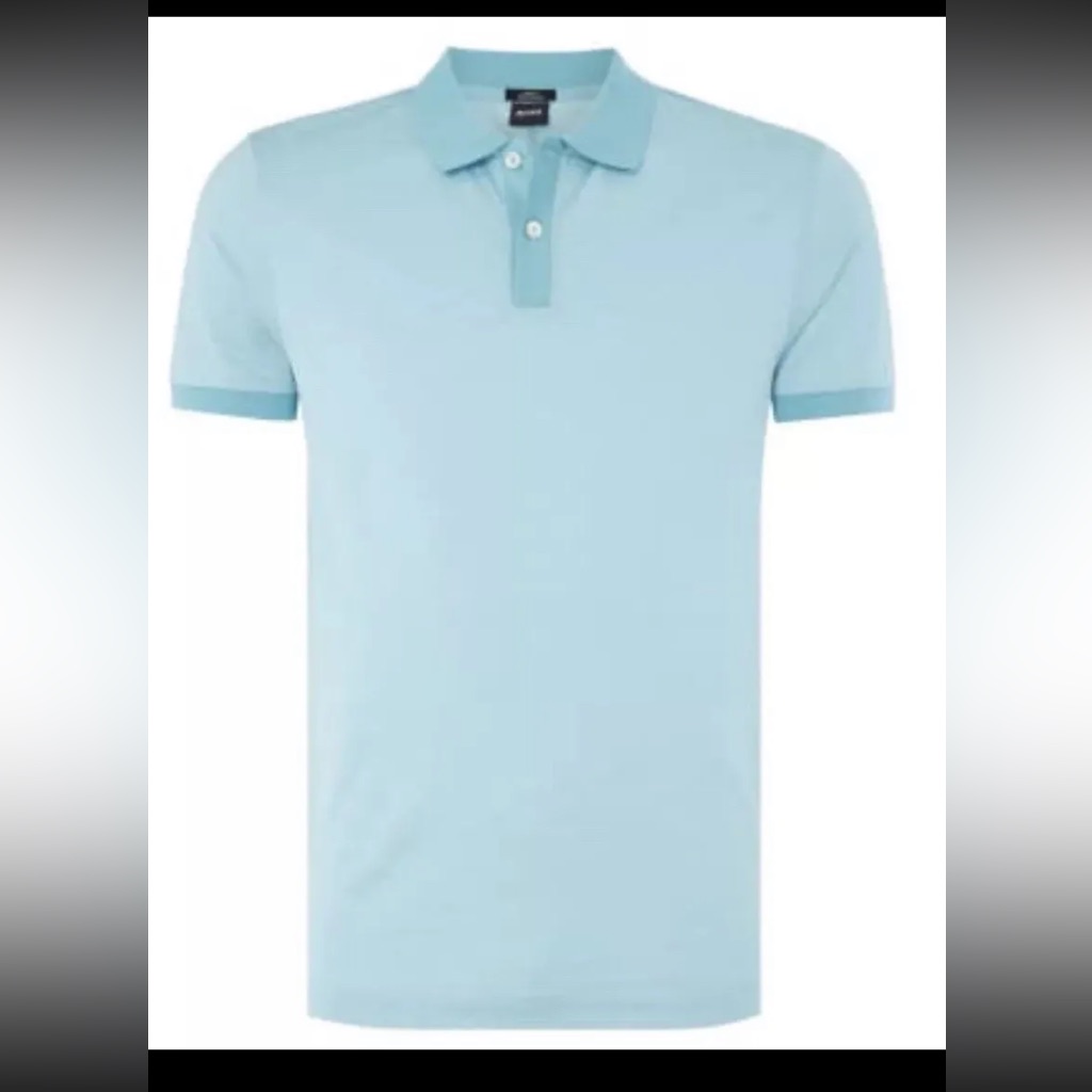 Hugo Boss Men’s Phillipson 27 Polo Shirt Slim Fit Cotton Size Xl Black Label Nwt